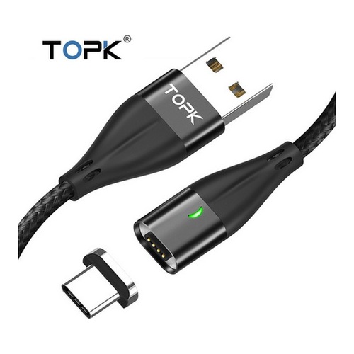 Магнитный светодиодный кабель TOPK USB Type-C с магнитным коннектором в оплетке черный(CSA61800310/CSA61801610)
Магнитный светодиодный кабель TOPK USB Type-C с магнитным коннектором в оплетке черный(CSA61800310/CSA61801610)