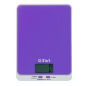 Весы кухонные KITFORT КТ-803-6 фиолетовый 