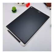 Графический планшет для рисования 12'' со стилусом Writing Tablet of environmental protection LCD белый
