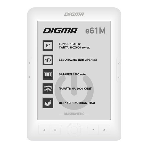 

Электронная книга Digma E61M