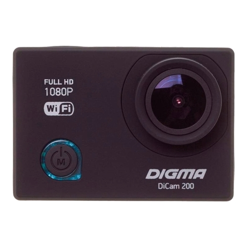 

Экшн-камера Digma DiCam 200 черный