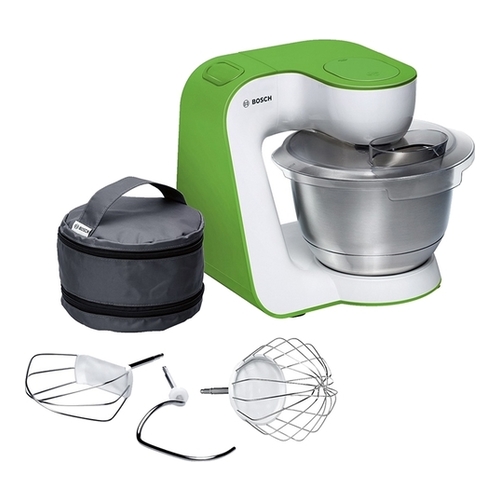 Кухонный комбайн Bosch MUM54G00 900Вт белый/зеленый