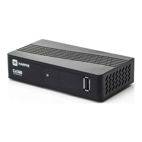 

Ресивер DVB-T2 Harper HDT2-1202 черный