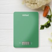 Кухонные весы Kitfort KT-857-2, зелёные