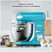 Планетарный миксер Kitfort КТ-3416-2 темно-бирюзовый