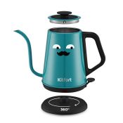 Чайник для варки кофе Kitfort КТ-6194-2 черно-бирюзовый
