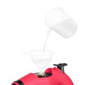 Пароочиститель Kitfort КТ-9193-1 черно-малиновый