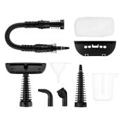 Пароочиститель Kitfort КТ-9193-1 черно-малиновый