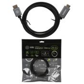 Кабель аудио-видео CS-DP-HDMI-1.2-2 DisplayPort/ HDMI 2м. 