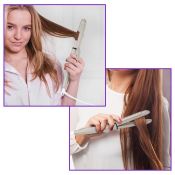 Выпрямитель для волос "2 в 1" Kitfort КТ-3250