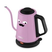 Чайник для варки кофе Kitfort КТ-6194-3 черно-лавандовый