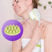 Щетка-массажер для тела Kitfort КТ-3161-2 бело-фисташковый