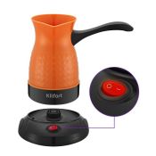 Электрическая турка Kitfort КТ-7130-2 черно-оранжевый