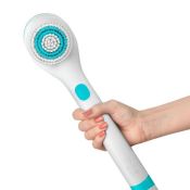 Щетка-массажер для тела Kitfort КТ-3161-3 бело-бирюзовый