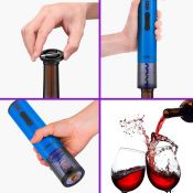 Электрический штопор Kitfort КТ-6032-3 синий