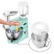 Цельнометаллический планетарный миксер "4 в 1" Kitfort КТ-3423-3 лазурный