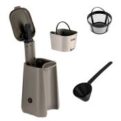 Кофеварка Kitfort КТ-7252-1, тёмно-серый