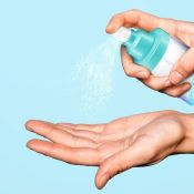 Портативный дезинфектор-озонатор Kitfort КТ-2057-1, бело-бирюзовый