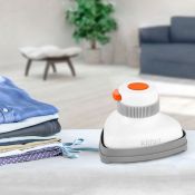 Ручной отпариватель Kitfort КТ-9131-2, бело-оранжевый