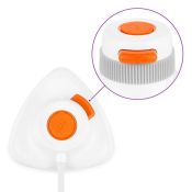 Ручной отпариватель Kitfort КТ-9131-2, бело-оранжевый