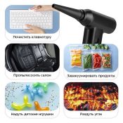 Воздуходувка "2 в 1" Kitfort КТ-4317