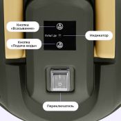 Моющий хозяйственный пылесос Kitfort КТ-5543