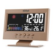 Часы с термометром и гигрометром Kitfort КТ-3710