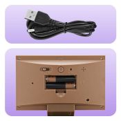 Часы с термометром и гигрометром Kitfort КТ-3710