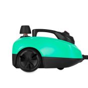 Пароочиститель Kitfort КТ-9137-2, чёрно-зелёный