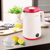 Чайник Kitfort КТ-6197-1, бело-малиновый