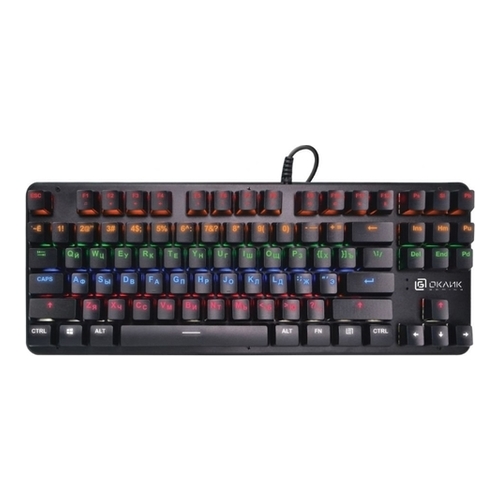 

Клавиатура Oklick 960G Dark Knight механическая черный USB Multimedia Gamer