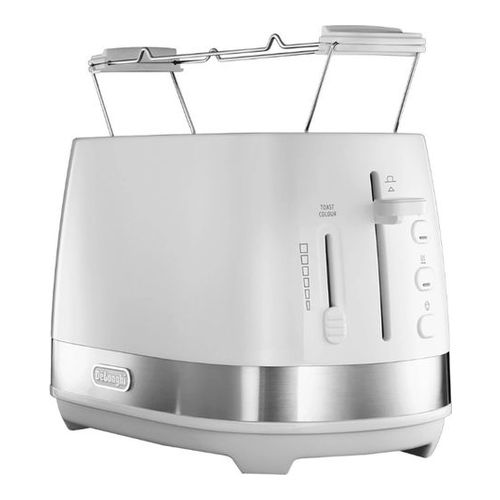 

Тостер Delonghi CTLA2103.W 800Вт белый