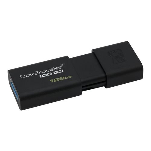 

Флеш Диск Kingston 128Gb DataTraveler 100 G3 DT100G3/128GB USB3.0 черный