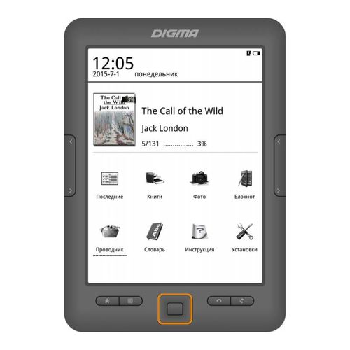 

Электронная книга Digma E64M серый