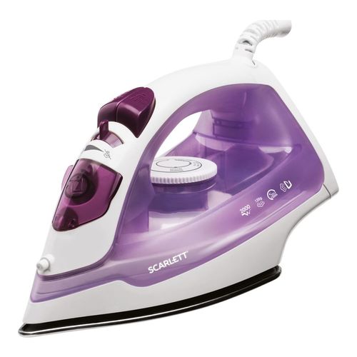 

Утюг Scarlett SC-SI30S06 2000Вт белый/лиловый