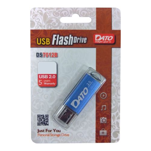 

Флеш Диск Dato 8Gb DS7012 DS7012B-08G USB2.0 синий