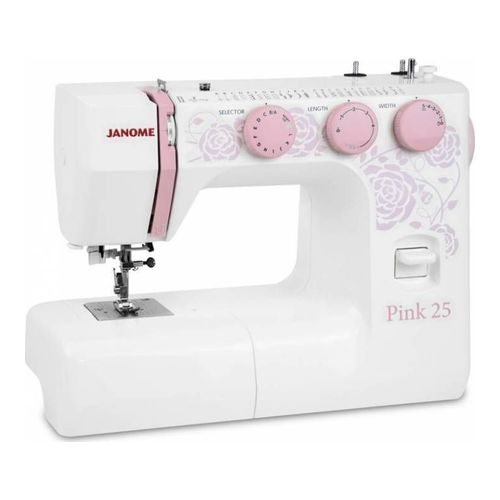 

Швейная машина Janome Pink 25 белый/розовый