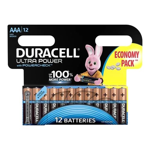 

Батарея Duracell Ultra Power LR03-12BL MX2400 AAA (12шт)