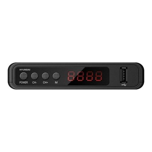 

Ресивер DVB-T2 Hyundai H-DVB520 черный