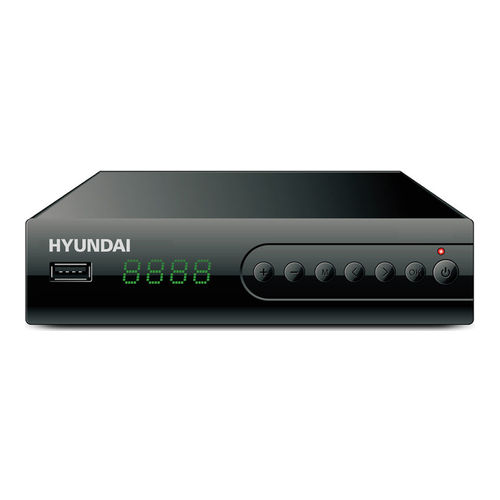 

Ресивер DVB-T2 Hyundai H-DVB560 черный