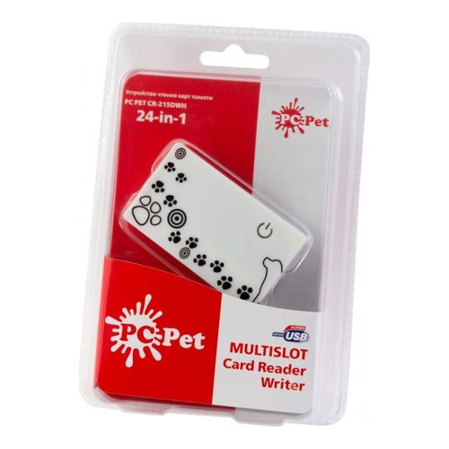 

Устройство чтения карт памяти PC Pet CR-215DWH белый