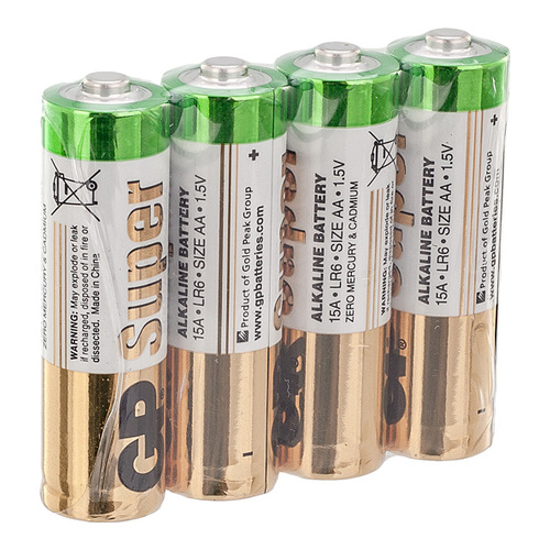 

Батарея GP Super Alkaline 15A LR6