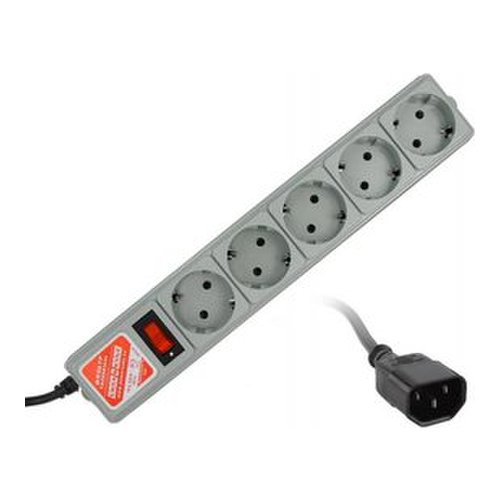 

Сетевой фильтр Powercube SPG-B-6Ext 1.9м (5 розеток) серый