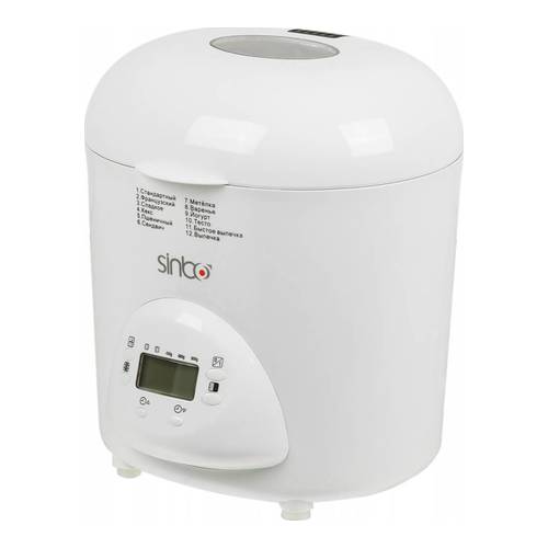 

Хлебопечь Sinbo SBM 4716 580Вт белый