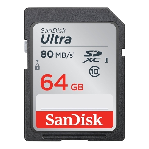 

Флеш карта SDXC 64Gb Class10 Sandisk SDSDUNC-064G-GN6IN Ultra 80