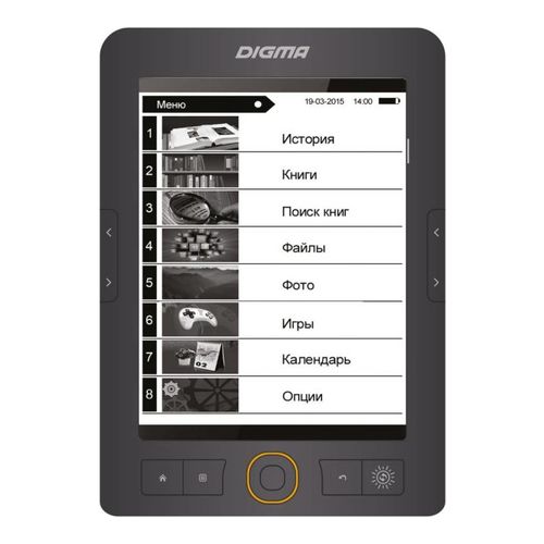 

Электронная книга Digma R651 серый
