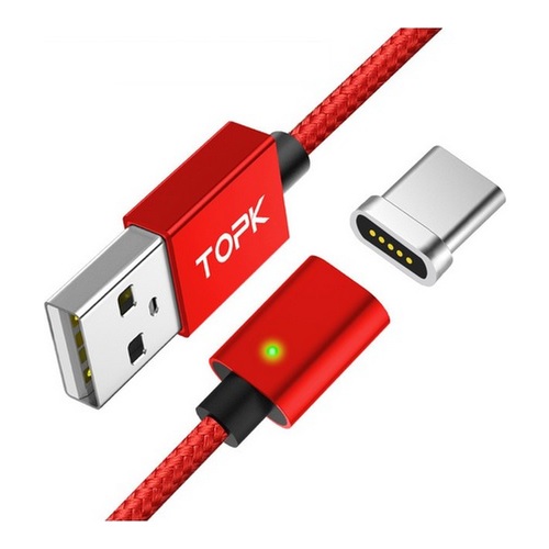 

Магнитный светодиодный кабель USB Type-C TOPK F-Line 1