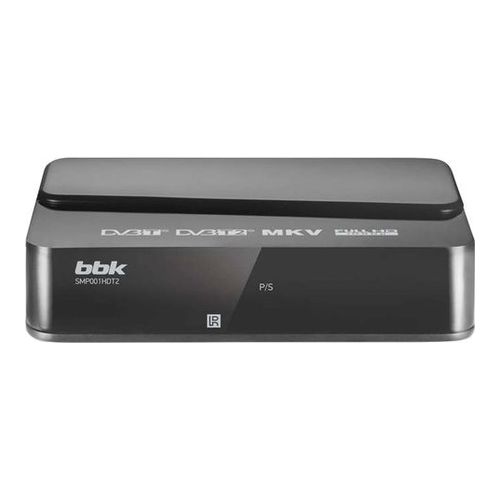 

Ресивер DVB-T2 BBK SMP001HDT2 темно-серый