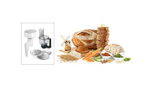 

Комплект насадок Bosch MUZXLVE1 для кухонных комбайнов