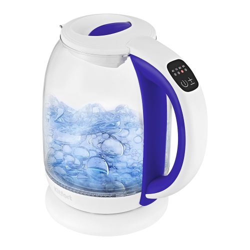 Чайник Kitfort KT-6140-1, бело-фиолетовый